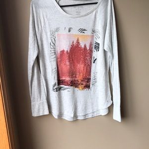 Long sleeve American eagle tee-shirt